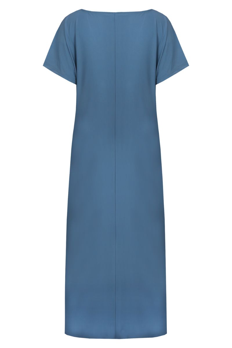 G-maxx Vendela Dress Light Jeans Blue, lichtblauwe denimjurk